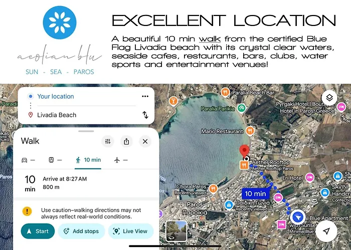 Apartment Aeolian Blu 3 Parikia (Paros)